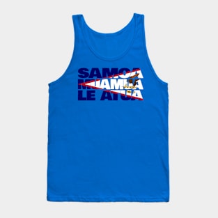 American Samoa Motto Flag Tank Top